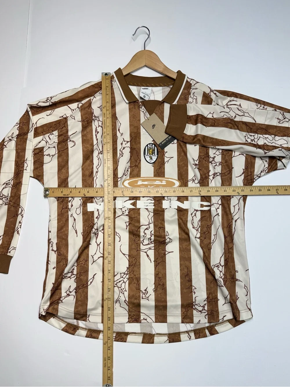 Nike Air Long Sleeve Soccer Jersey IB9007-281 Men's Size L Brown  Retail $90 NWT